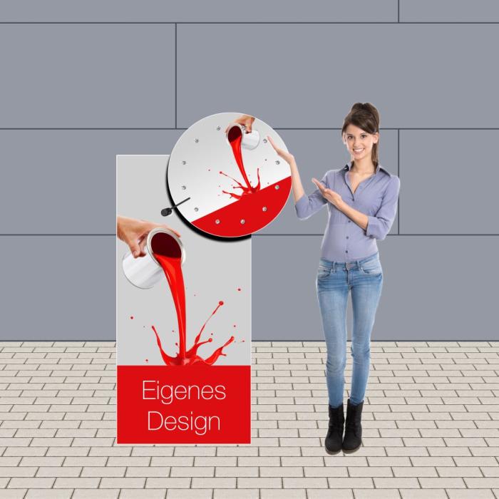 Glücksrad Easy Indoor Eigenes Design